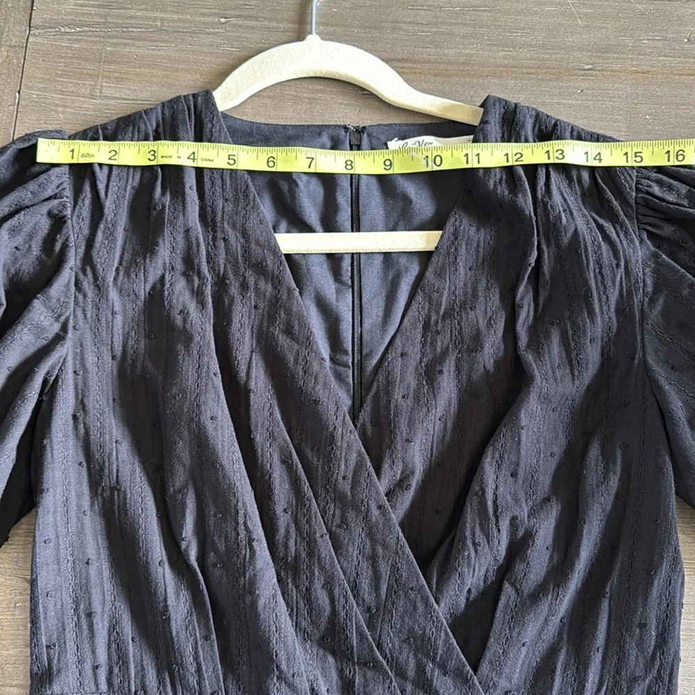 La’Ven Black dress with Ruffles (NWOT) - Picture 7 of 10